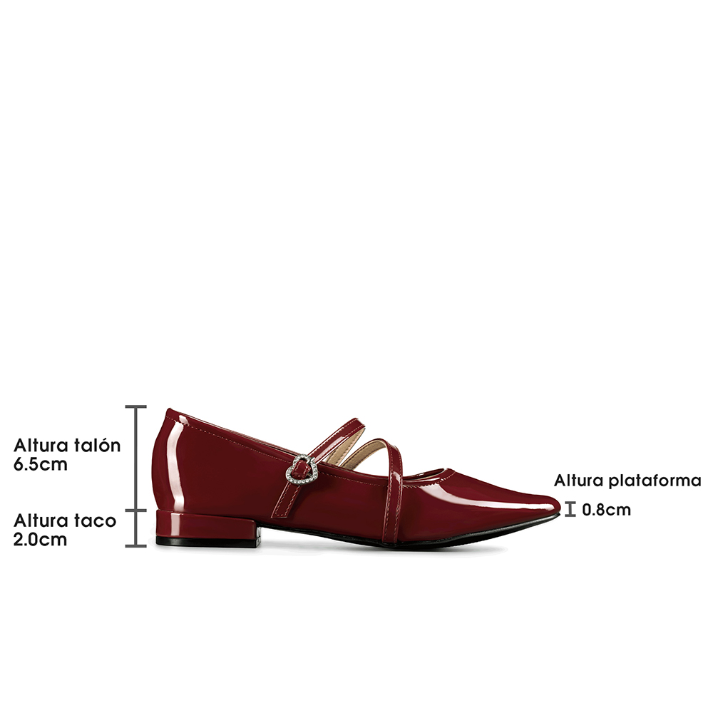 ZAPATO MARY JANE ESTILO ELEGANTE MUJER WEIDE YL050 - 7