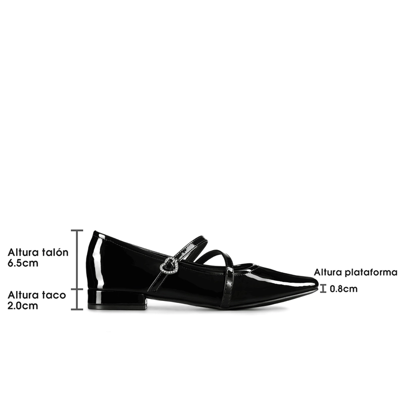 ZAPATO MARY JANE ESTILO ELEGANTE MUJER WEIDE YL050 - 7