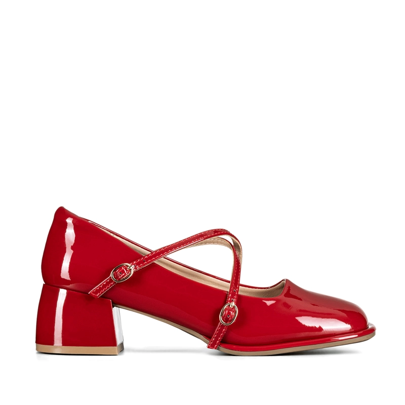 ZAPATO MARY JANE BURDEO CHAROL ELEGANTE MUJER WEIDE YL65 - 5