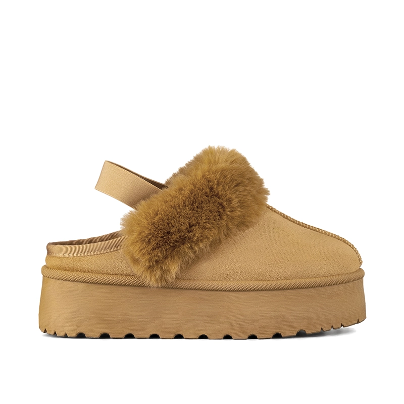 ZUECO TIPO PANTUFLA CASUAL MUJER MODA CON FELPA WEIDE SL26 - 1