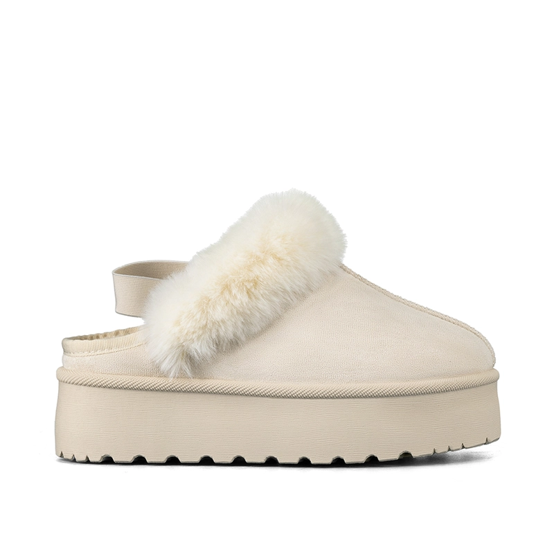ZUECO TIPO PANTUFLA CASUAL MUJER MODA CON FELPA WEIDE SL26 - 1