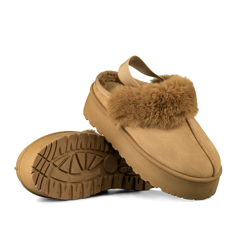 ZUECO TIPO PANTUFLA CASUAL MUJER MODA CON FELPA WEIDE SL26 - 6