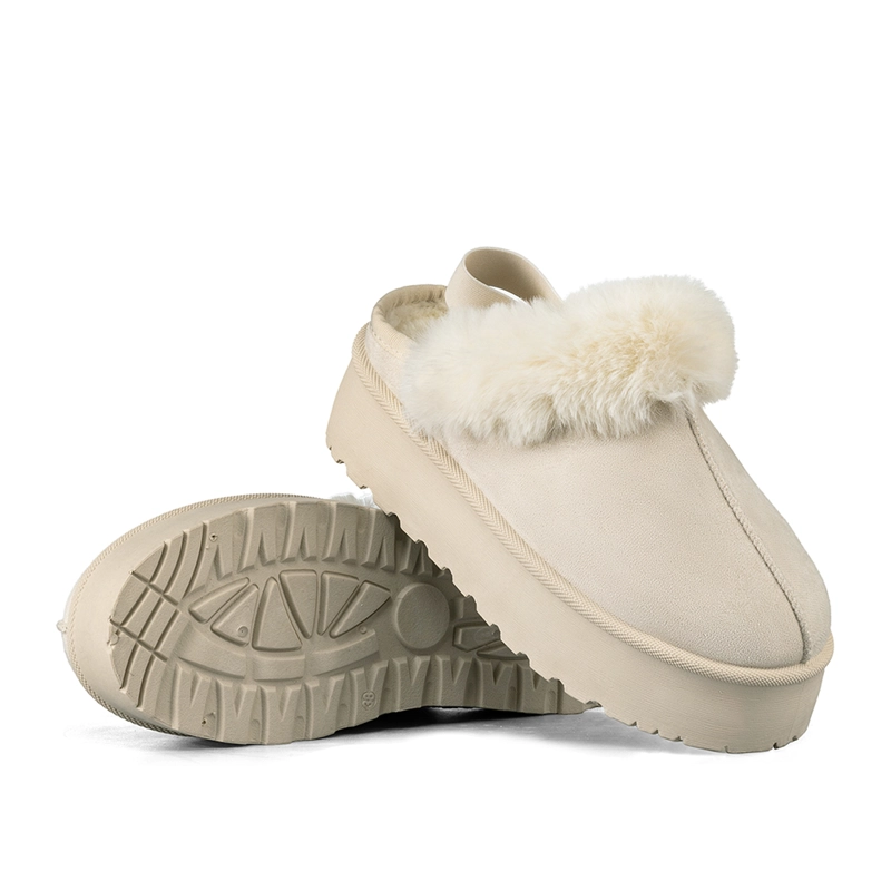 ZUECO TIPO PANTUFLA CASUAL MUJER MODA CON FELPA WEIDE SL26 - 6