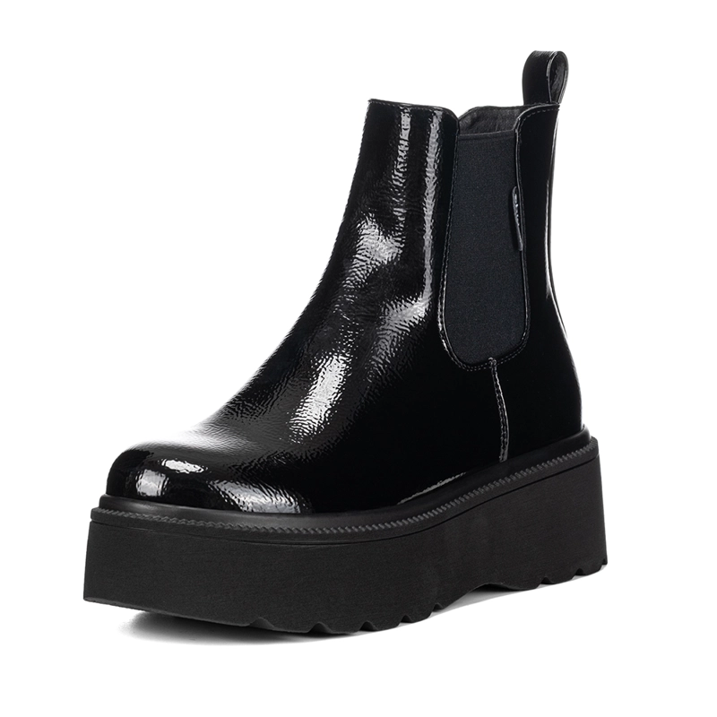 BOTIN NEGRO CASUAL MUJER WEIDE ZS38 - 1