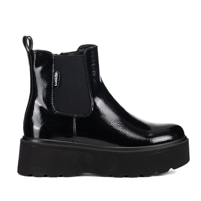 BOTIN NEGRO CASUAL MUJER WEIDE ZS38 - 3