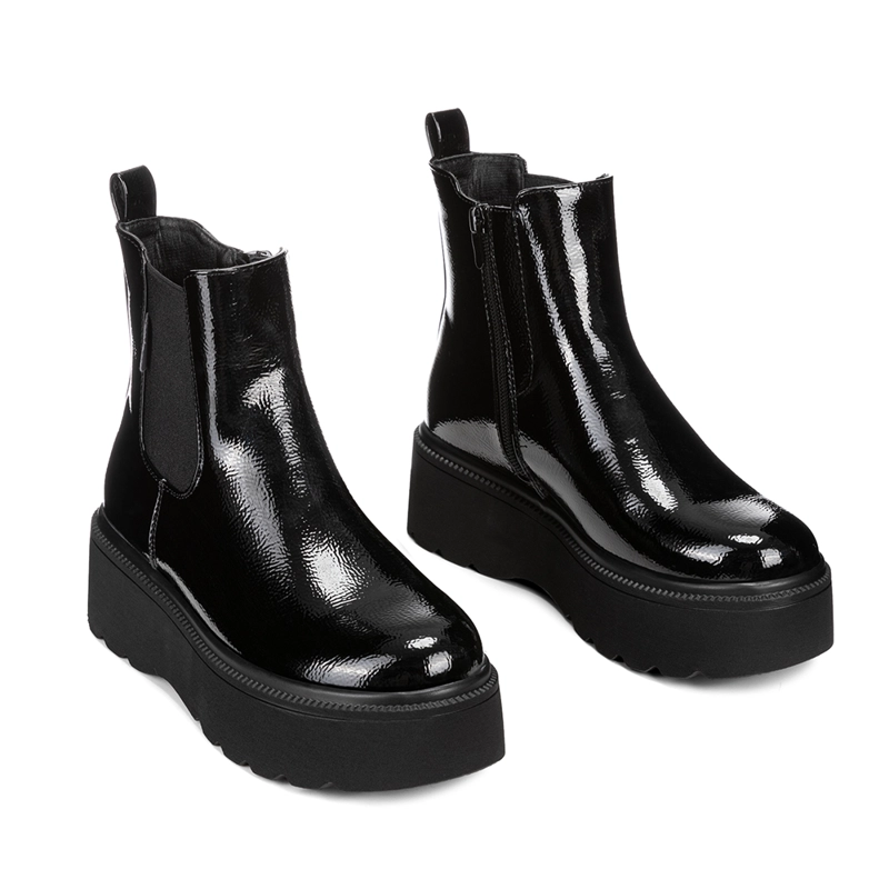 BOTIN NEGRO CASUAL MUJER WEIDE ZS38 - 5