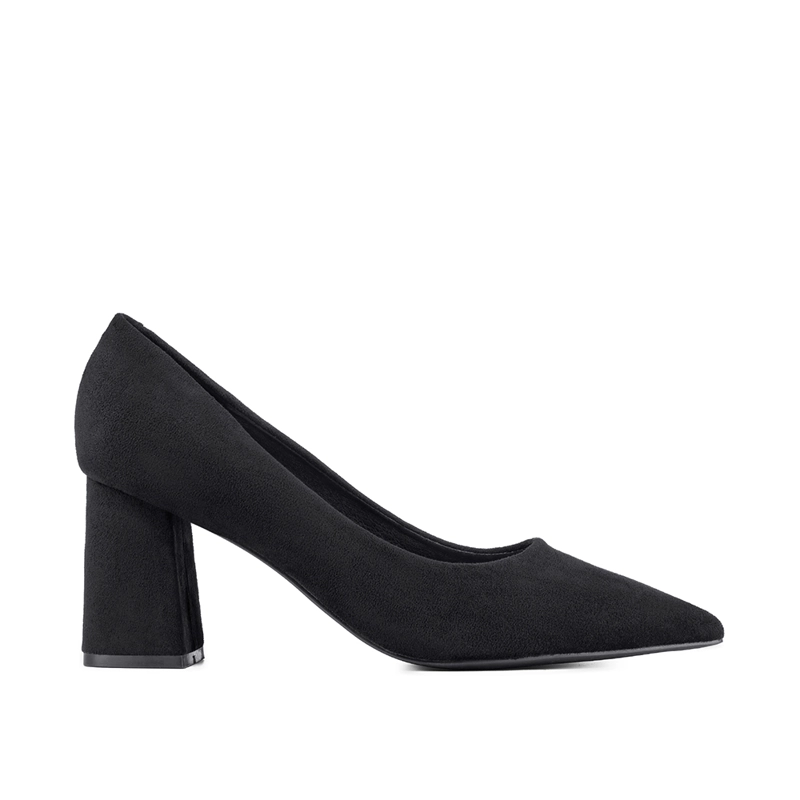 ZAPATO TACO ALTO MUJER FORMAL PU TEXTIL WEIDE YOU526B - 1