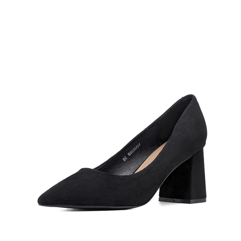 ZAPATO TACO ALTO MUJER FORMAL PU TEXTIL WEIDE YOU526B - 3