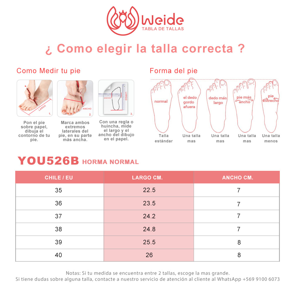 ZAPATO TACO ALTO MUJER FORMAL PU TEXTIL WEIDE YOU526B - 4