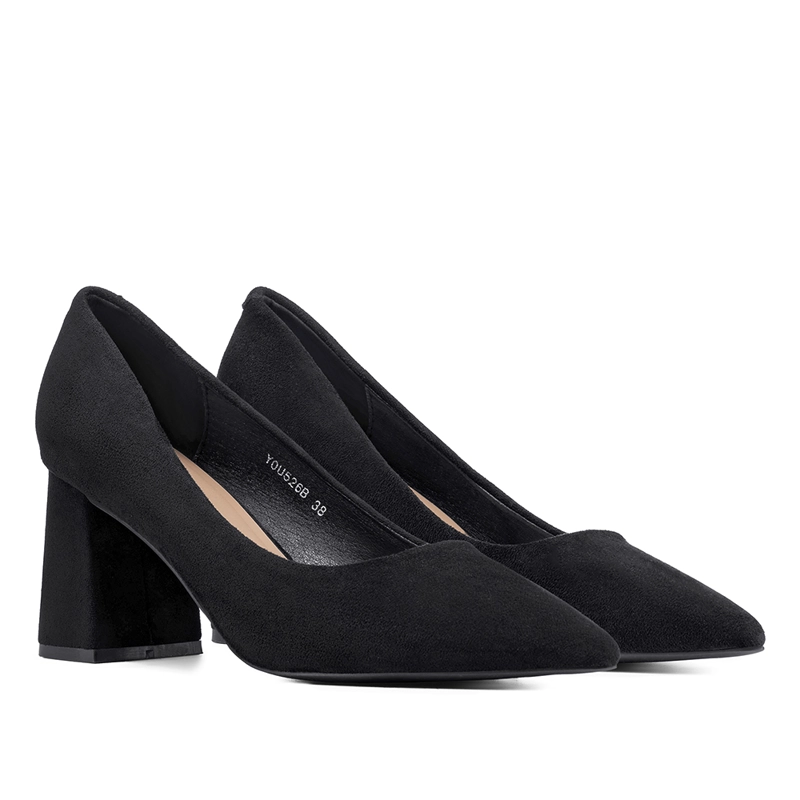 ZAPATO TACO ALTO MUJER FORMAL PU TEXTIL WEIDE YOU526B - 5