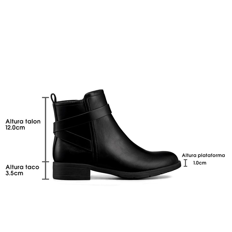 BOTIN TACO MUJER CASUAL PU WEIDE YOU515 - 6