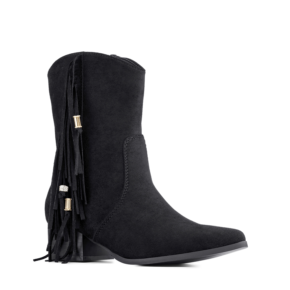 BOTIN TACO MUJER CASUAL PU TEXTIL WEIDE CZY661 - 8