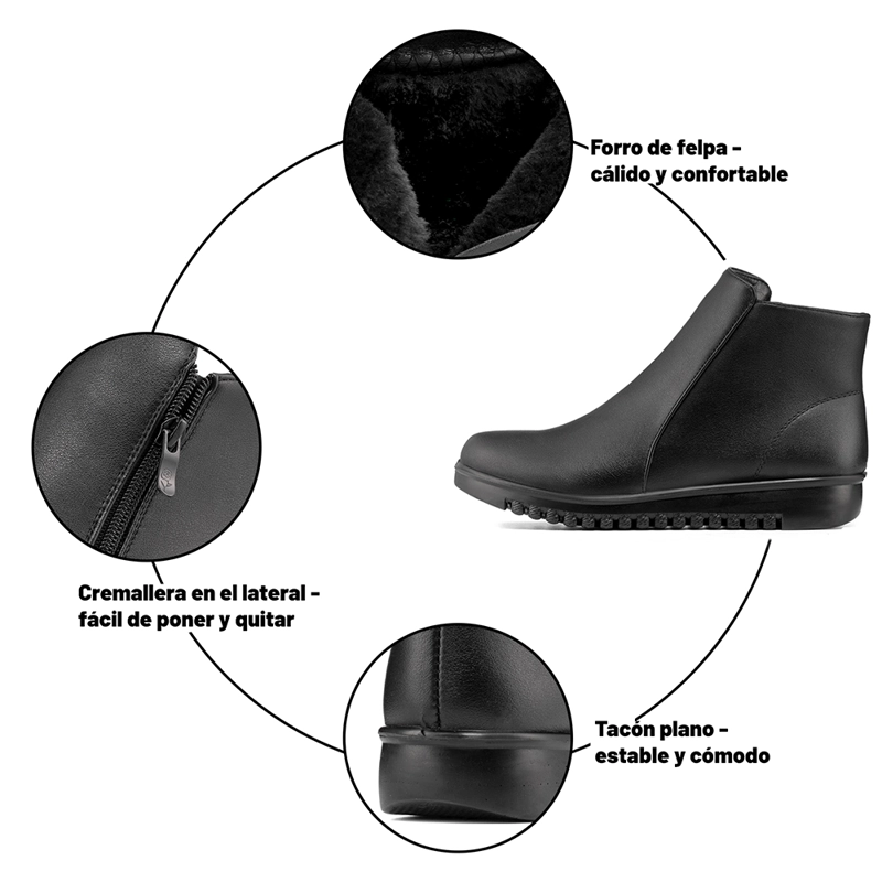 BOTIN TACO MUJER CASUAL PU WEIDE TFA225 - 9