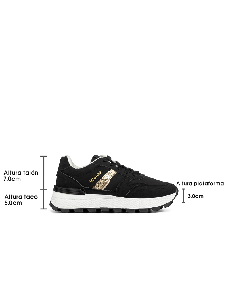ZAPATILLAS URBANAS MUJER PLATAFORMA PU WEIDE SL75 - 7