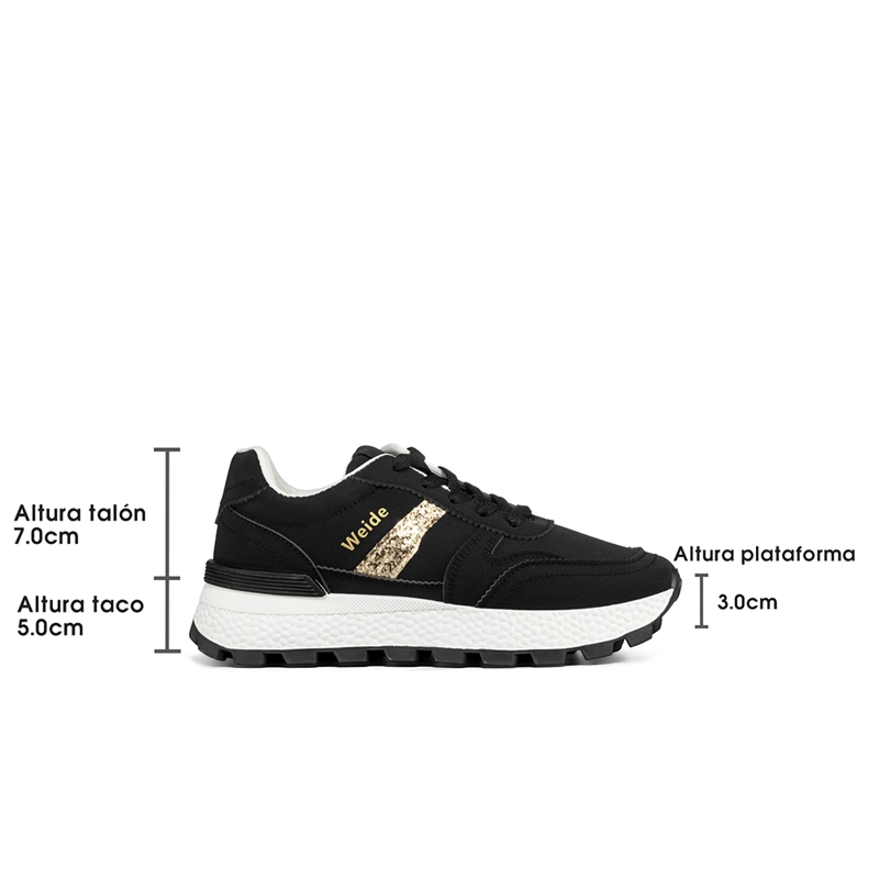 ZAPATILLAS URBANAS MUJER PLATAFORMA PU WEIDE SL75 - 9