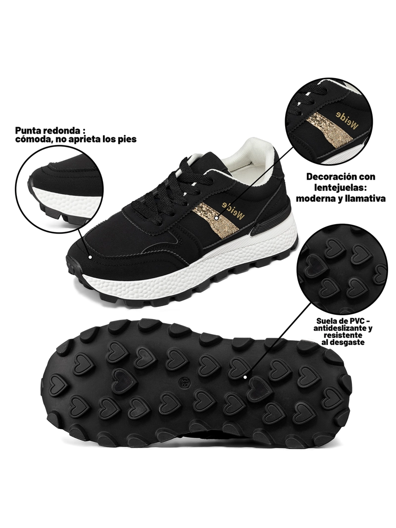 ZAPATILLAS URBANAS MUJER PLATAFORMA PU WEIDE SL75 - 8