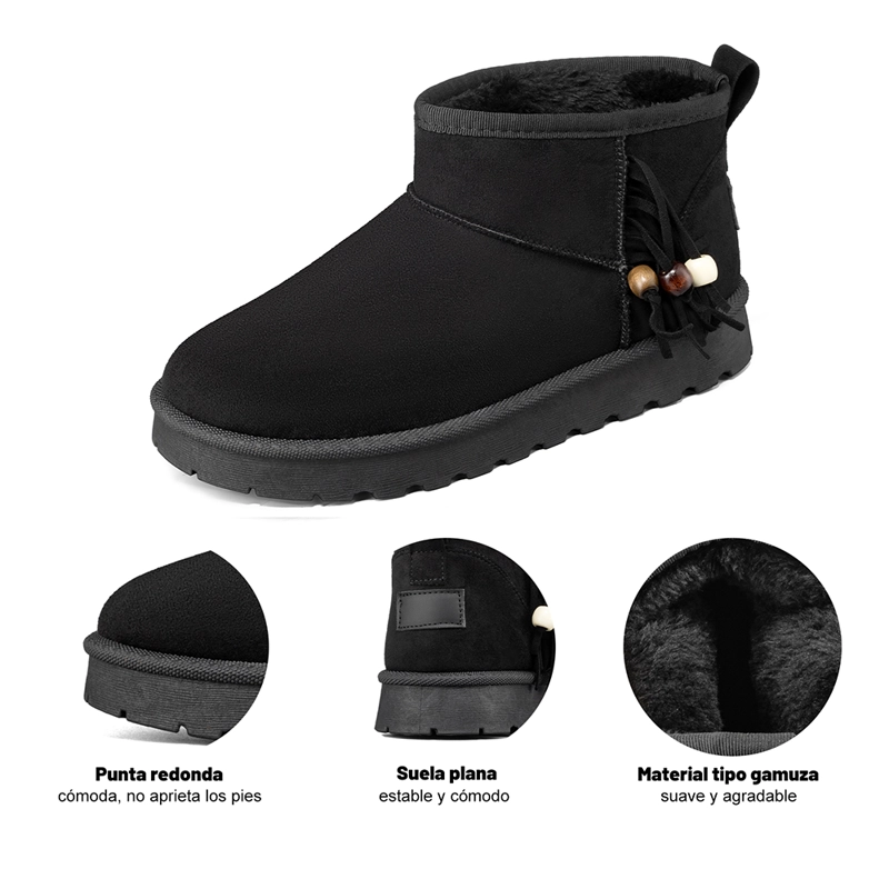 BOTIN TE RMICO MUJER CASUAL PU TEXTIL WEIDE SL70 - 10