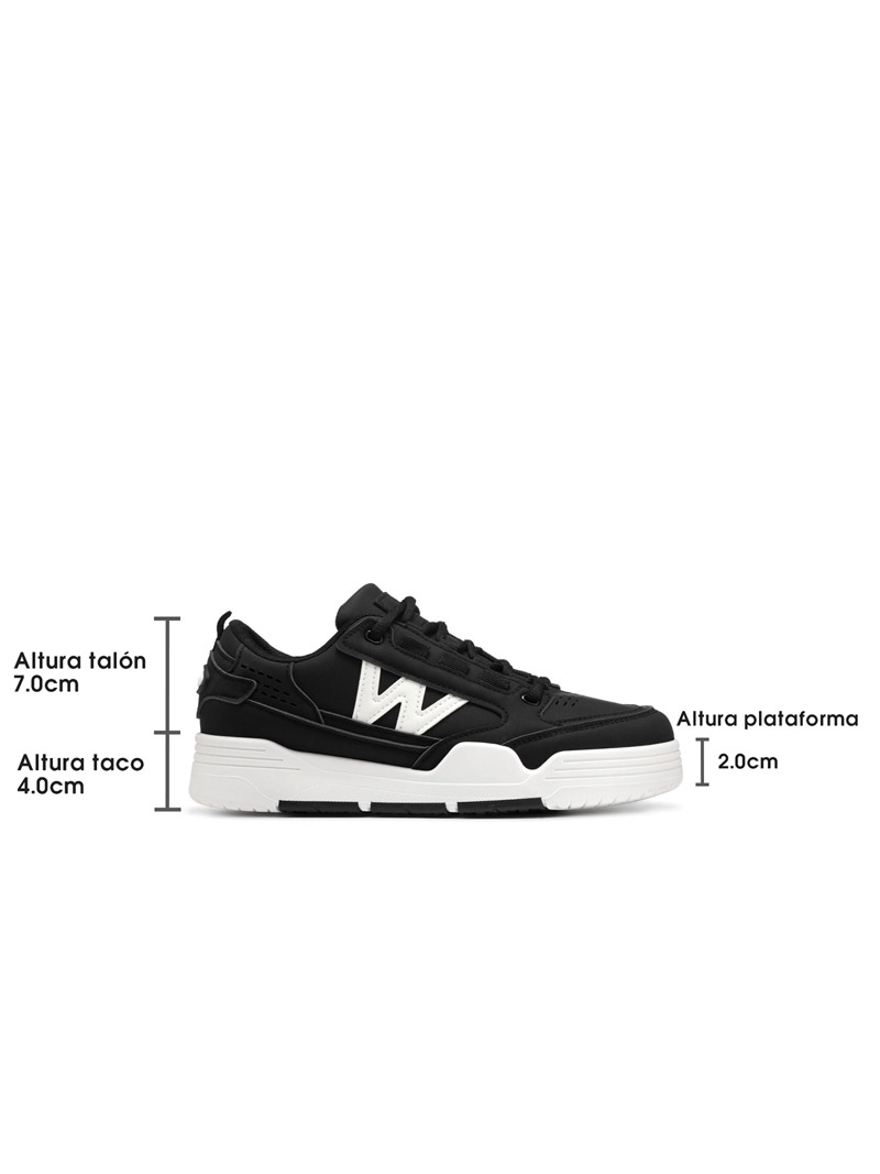 ZAPATILLAS URBANAS MUJER PLATAFORMA PU WEIDE SS10 - 6