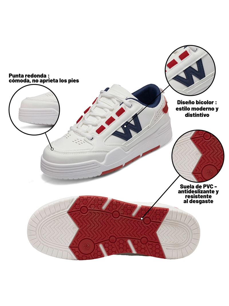 ZAPATILLAS URBANAS MUJER PLATAFORMA PU WEIDE SS10 - 7
