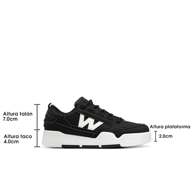 ZAPATILLAS URBANAS MUJER PLATAFORMA PU WEIDE SS10 - 7