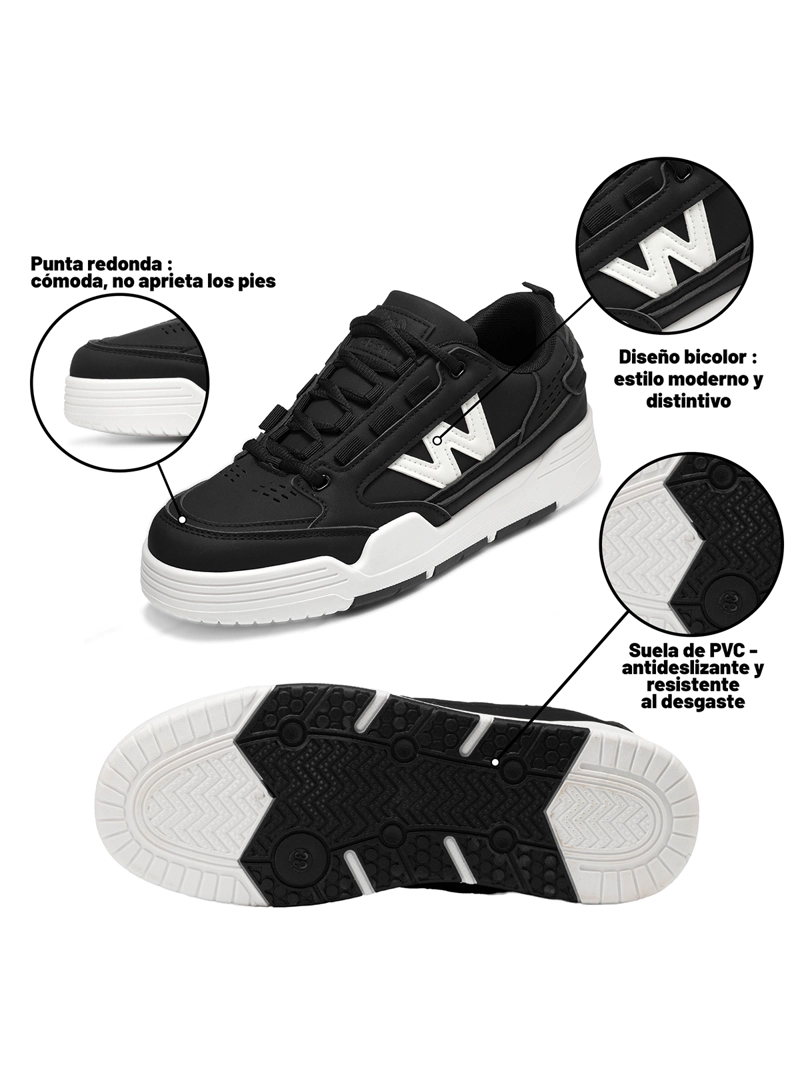 ZAPATILLAS URBANAS MUJER PLATAFORMA PU WEIDE SS10 - 7