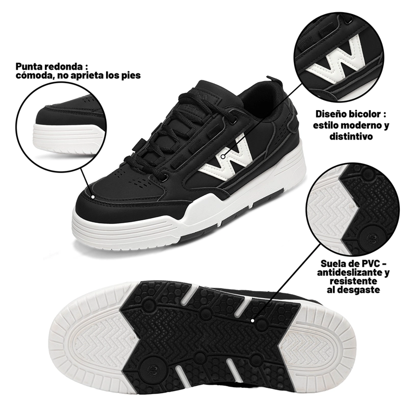 ZAPATILLAS URBANAS MUJER PLATAFORMA PU WEIDE SS10 - 8