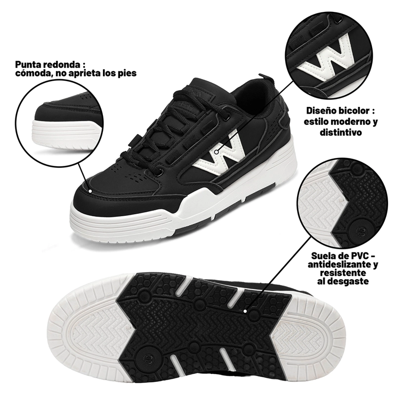 ZAPATILLAS URBANAS MUJER PLATAFORMA PU WEIDE SS10 - 8