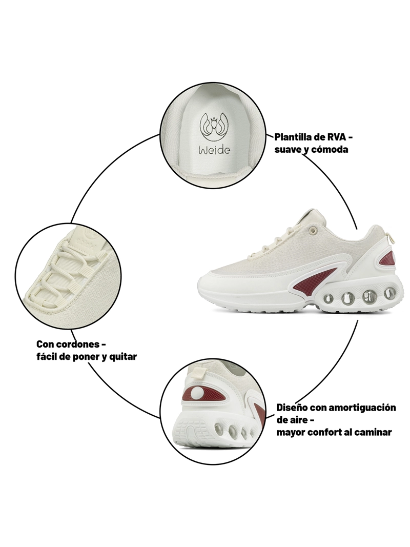 ZAPATILLAS MUJER CASUAL PU WEIDE SL71 - 2