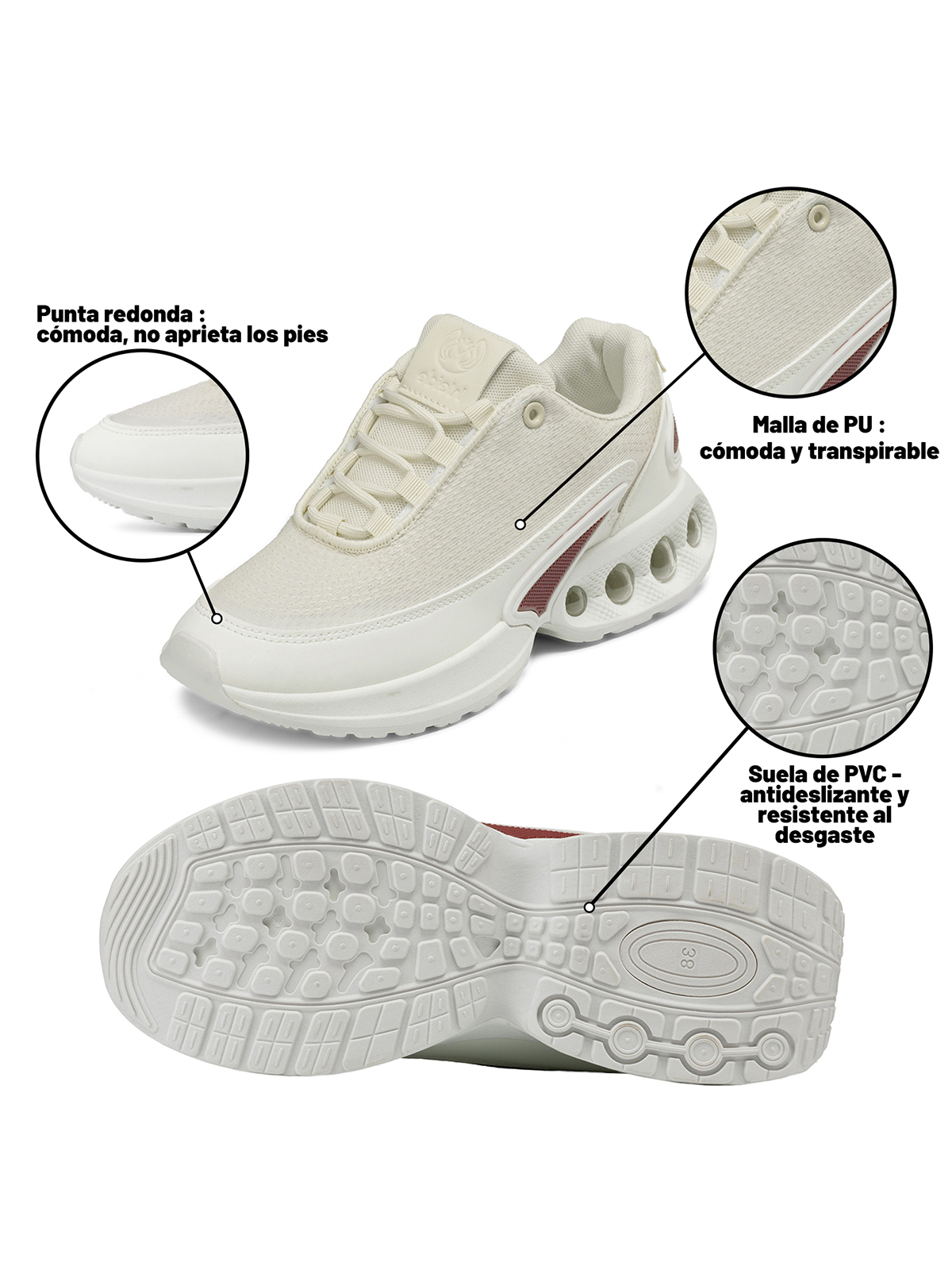 ZAPATILLAS MUJER CASUAL PU WEIDE SL71 - 9