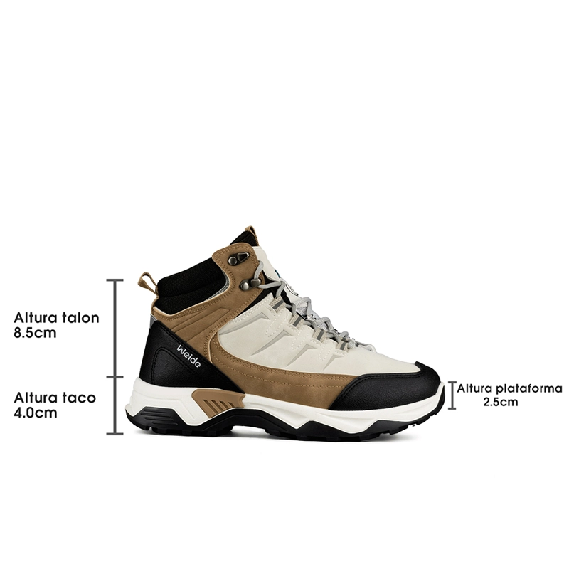 BOTIN TACO MUJER OUTDOOR PU WEIDE TFA218 - 6