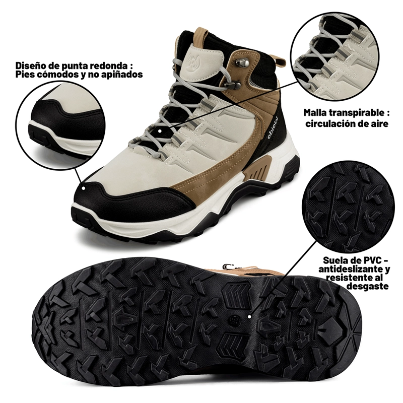 BOTIN TACO MUJER OUTDOOR PU WEIDE TFA218 - 7