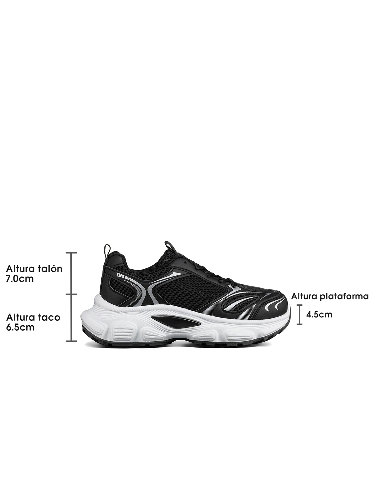 ZAPATILLAS MUJER CASUAL PLATAFORMA PU WEIDE SL72 - 8