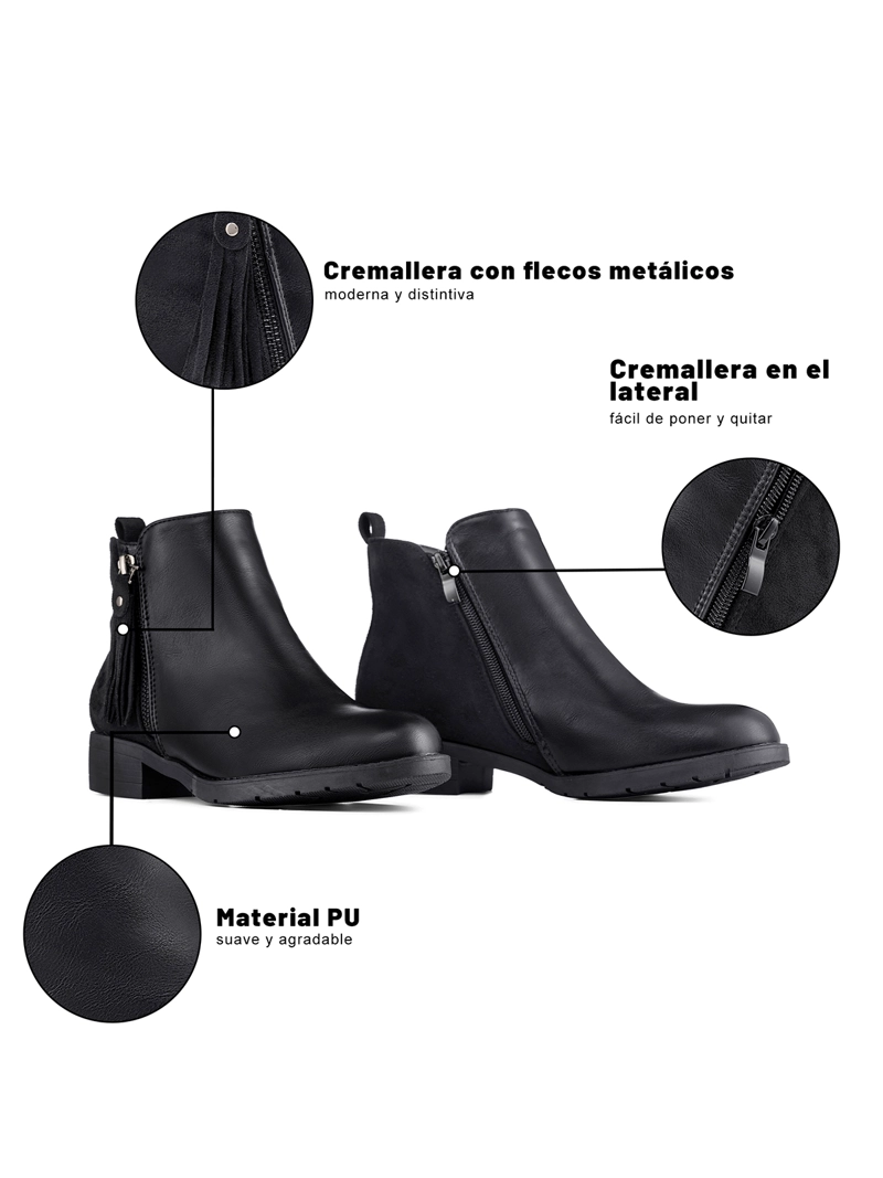BOTIN TACO MUJER CASUAL PU WEIDE YOU560 - 10