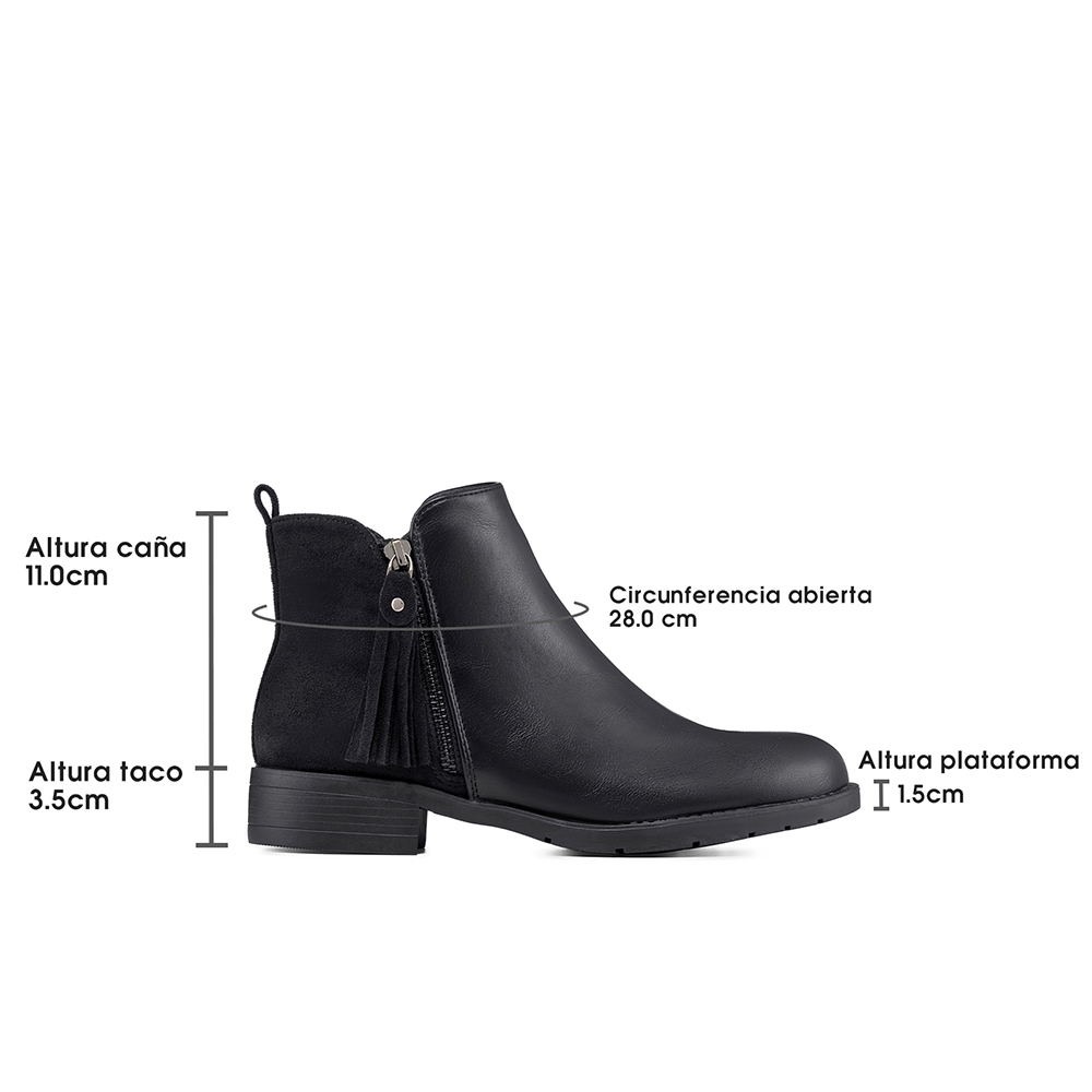 BOTIN TACO MUJER CASUAL PU WEIDE YOU560 - 9