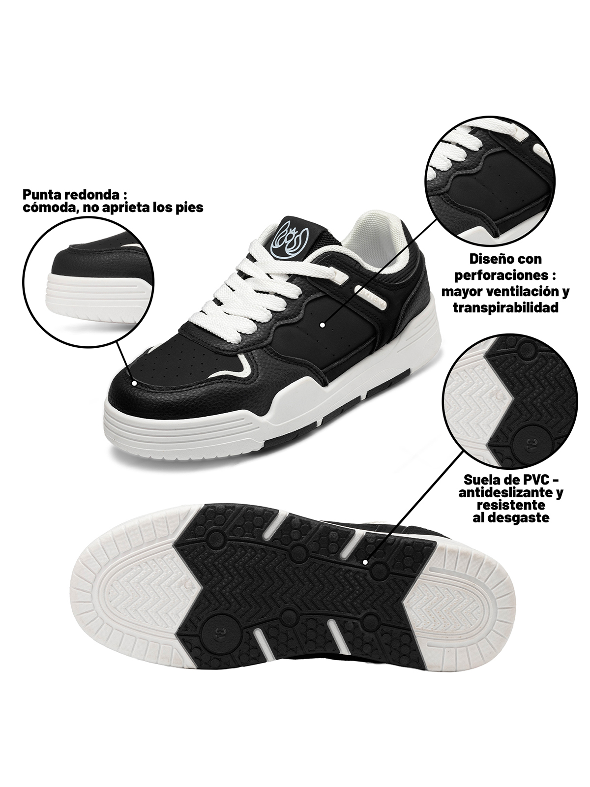 ZAPATILLAS URBANAS MUJER PLATAFORMA PU WEIDE SS11 - 7