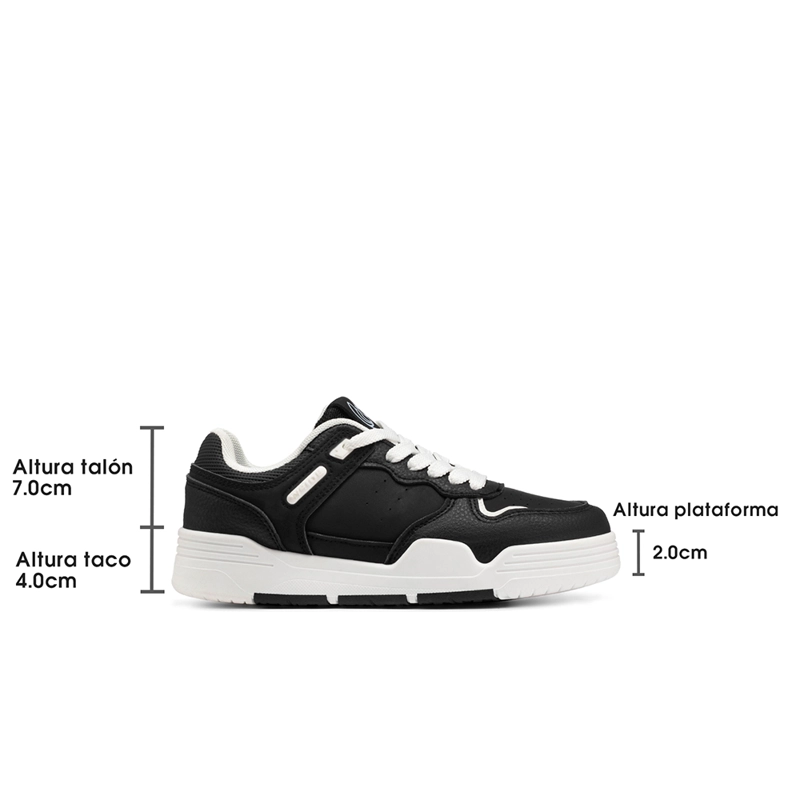 ZAPATILLAS URBANAS MUJER PLATAFORMA PU WEIDE SS11 - 7
