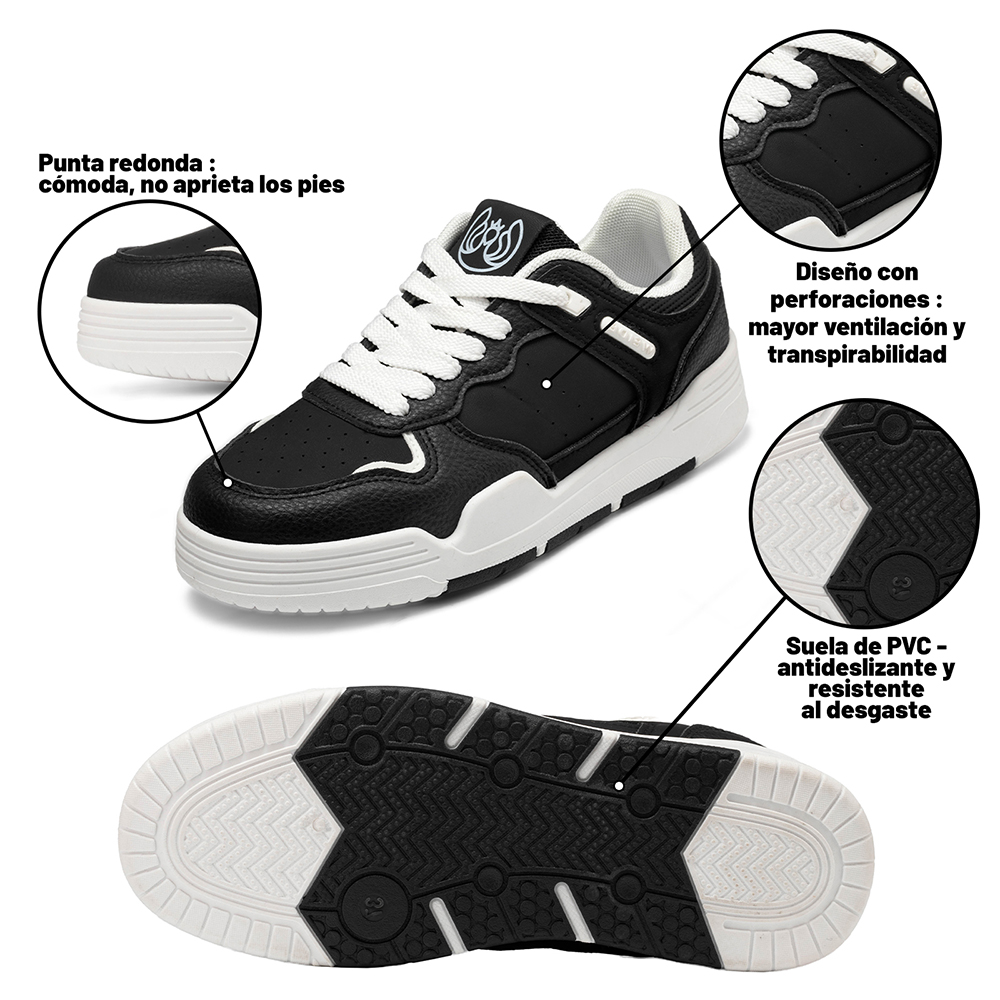 ZAPATILLAS URBANAS MUJER PLATAFORMA PU WEIDE SS11 - 8