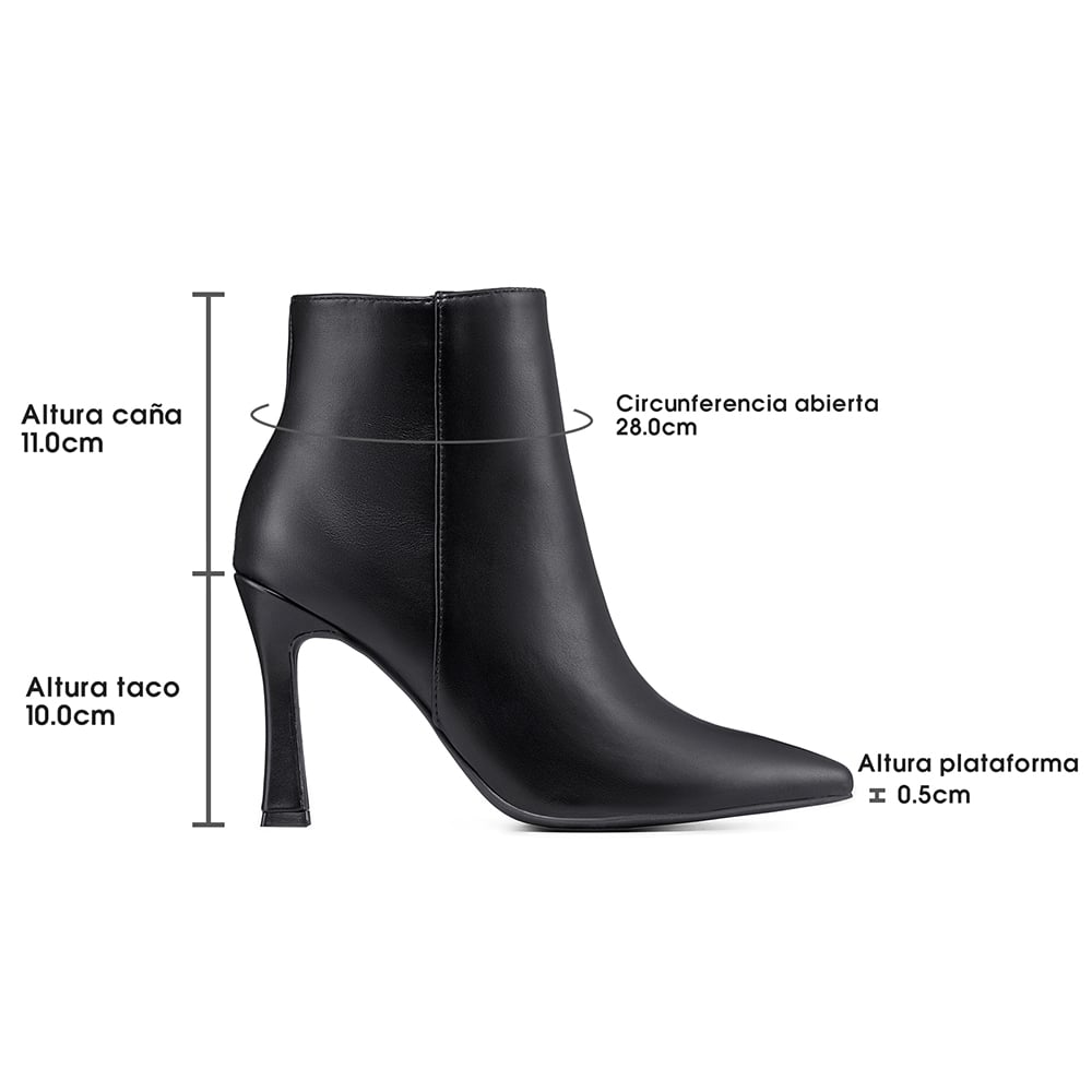 BOTIN TACO ALTO MUJER CASUAL PU WEIDE CZY653 - 9