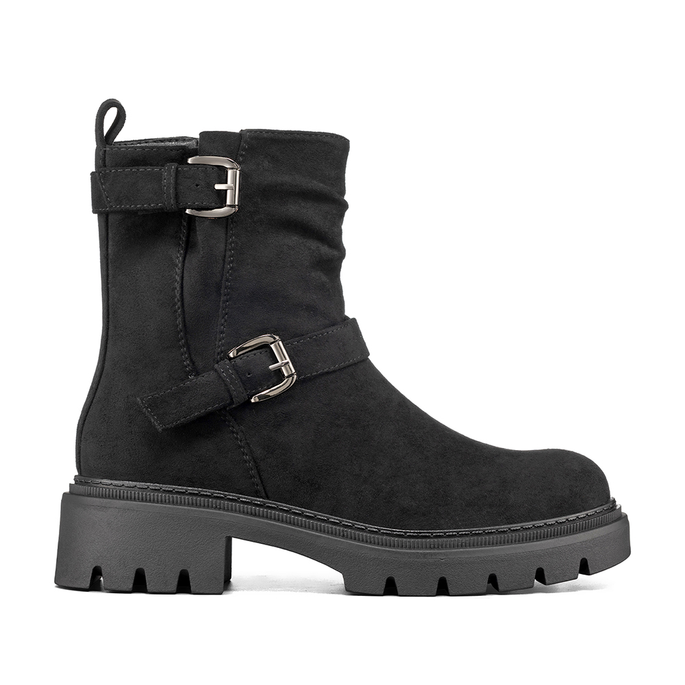 BOTIN TACO MUJER CASUAL PU TEXTIL WEIDE CZY652 - 1