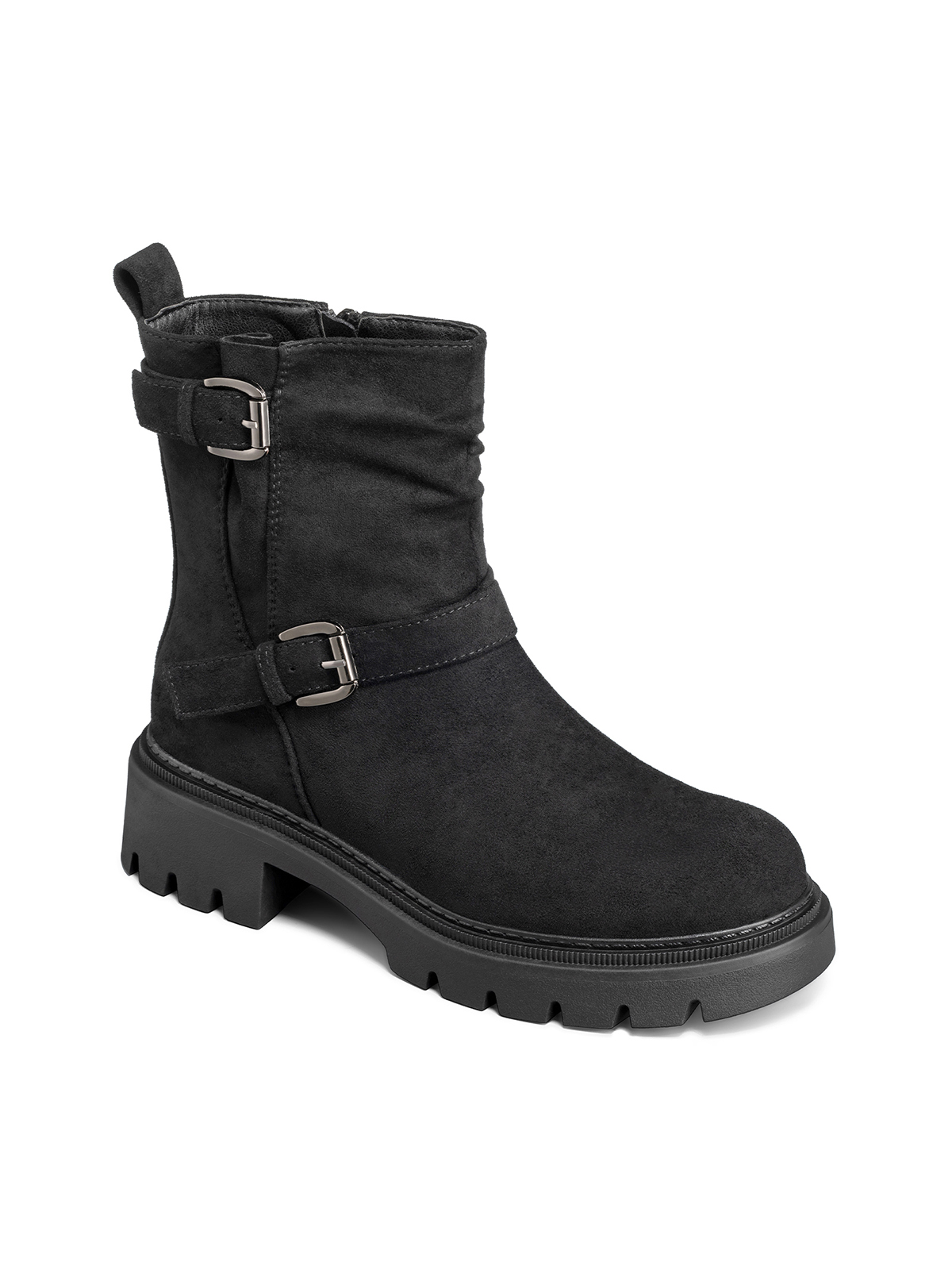 BOTIN TACO MUJER CASUAL PU TEXTIL WEIDE CZY652 - 8