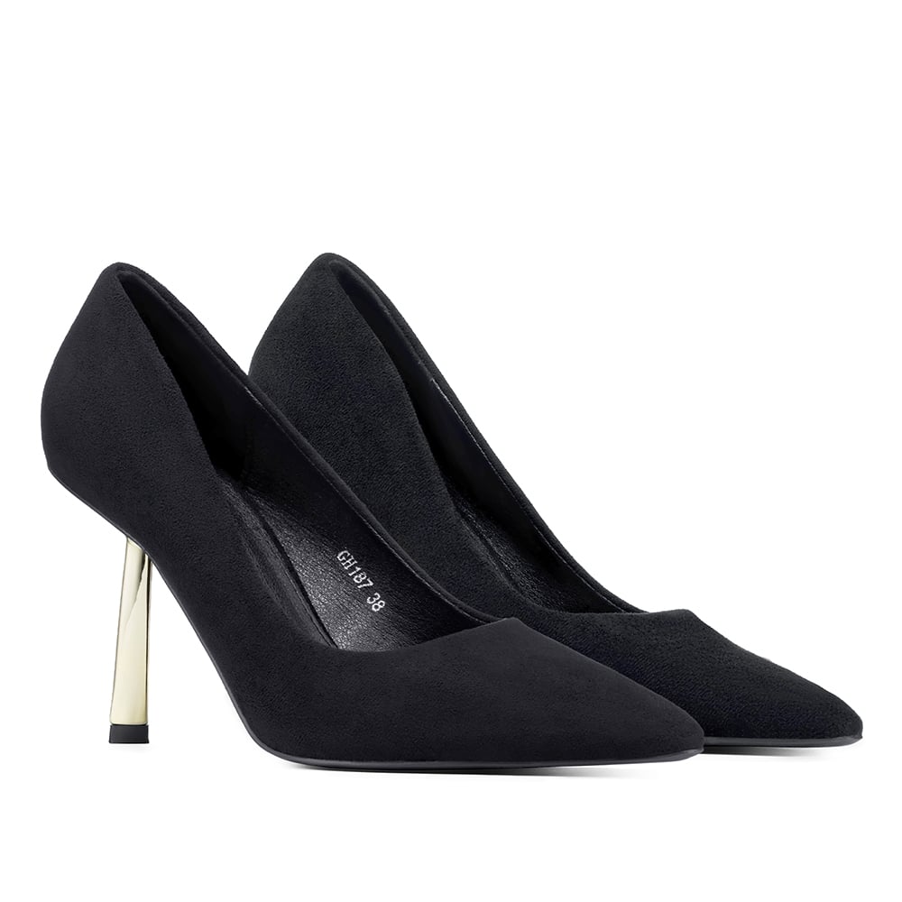 ZAPATO TACO ALTO MUJER FORMAL PU WEIDE GH187 - 5