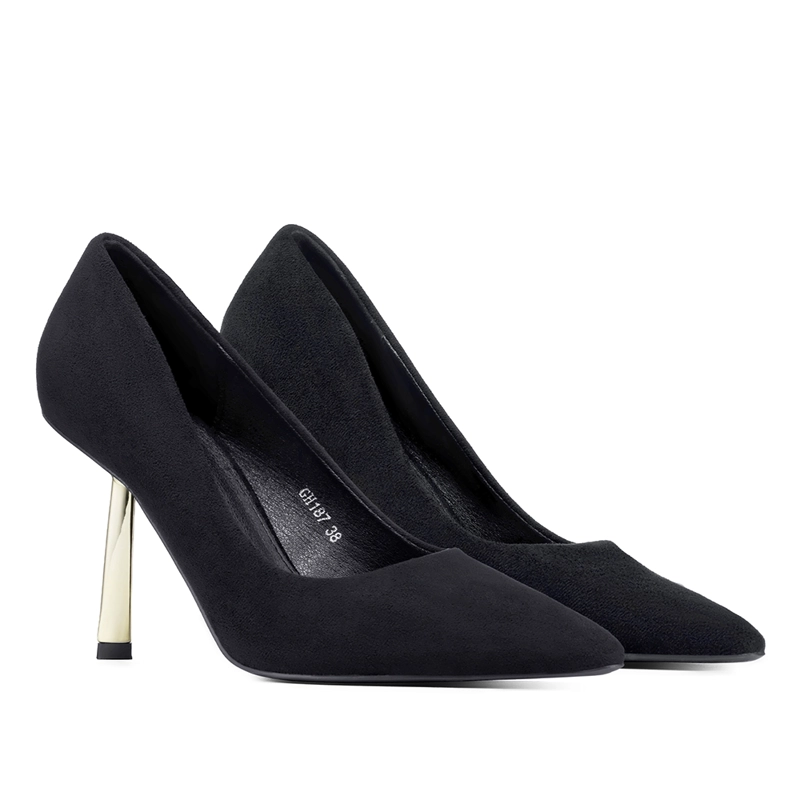 ZAPATO TACO ALTO MUJER FORMAL PU WEIDE GH187 - 5