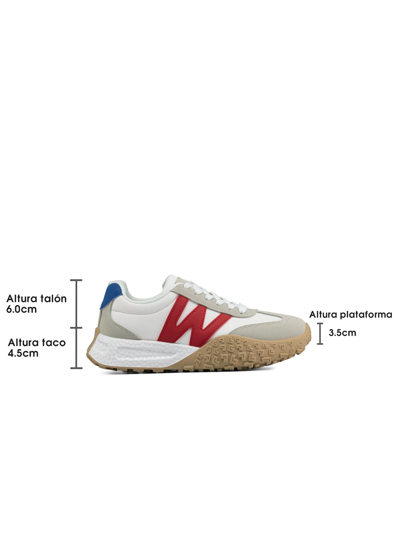 ZAPATILLAS URBANAS MUJER PLATAFORMA PU WEIDE TFA220 - 6