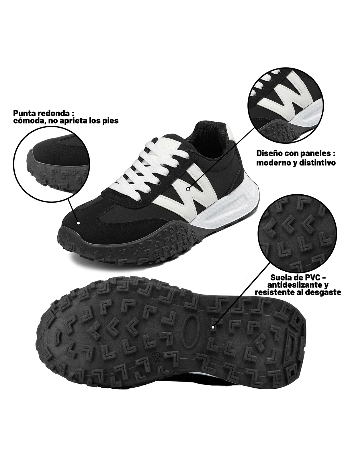 ZAPATILLAS URBANAS MUJER PLATAFORMA PU WEIDE TFA220 - 7