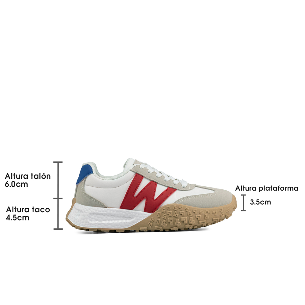 ZAPATILLAS URBANAS MUJER PLATAFORMA PU WEIDE TFA220 - 7