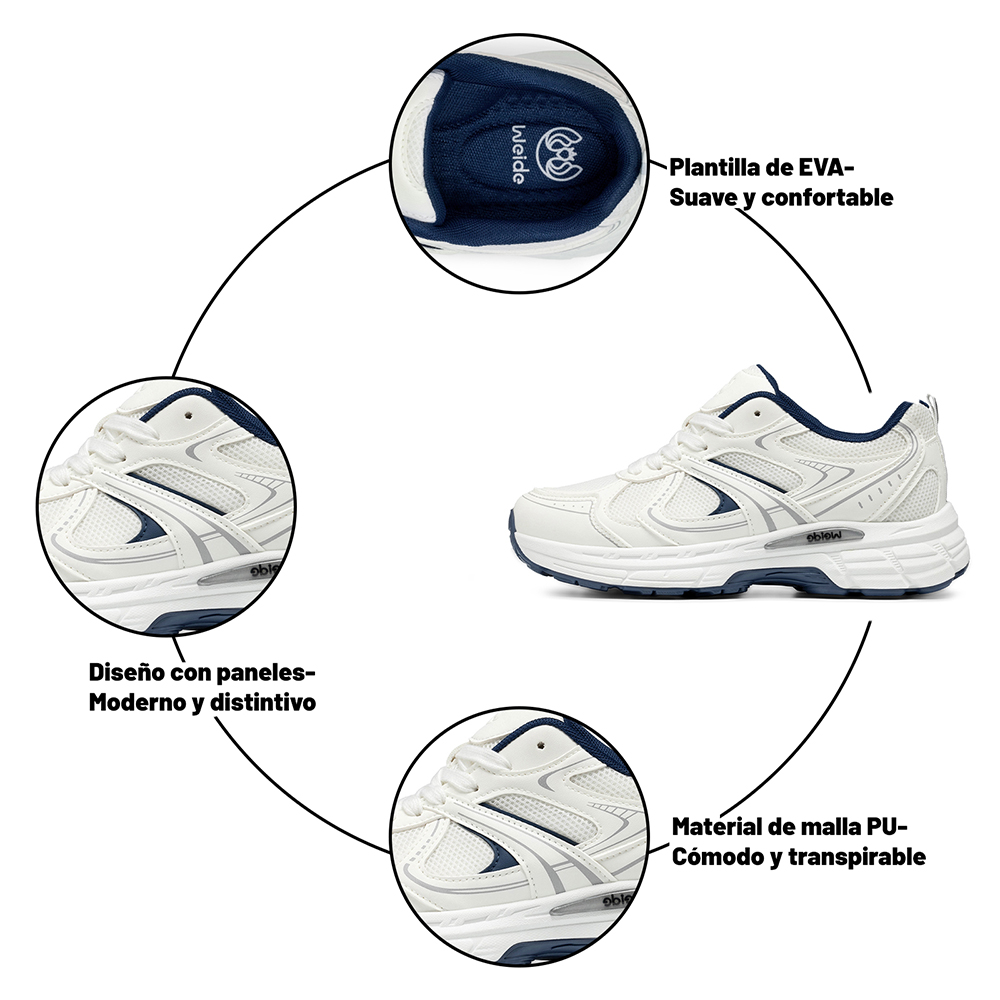 ZAPATILLAS DEPORTIVAS MUJER PU WEIDE TFA321 - 9