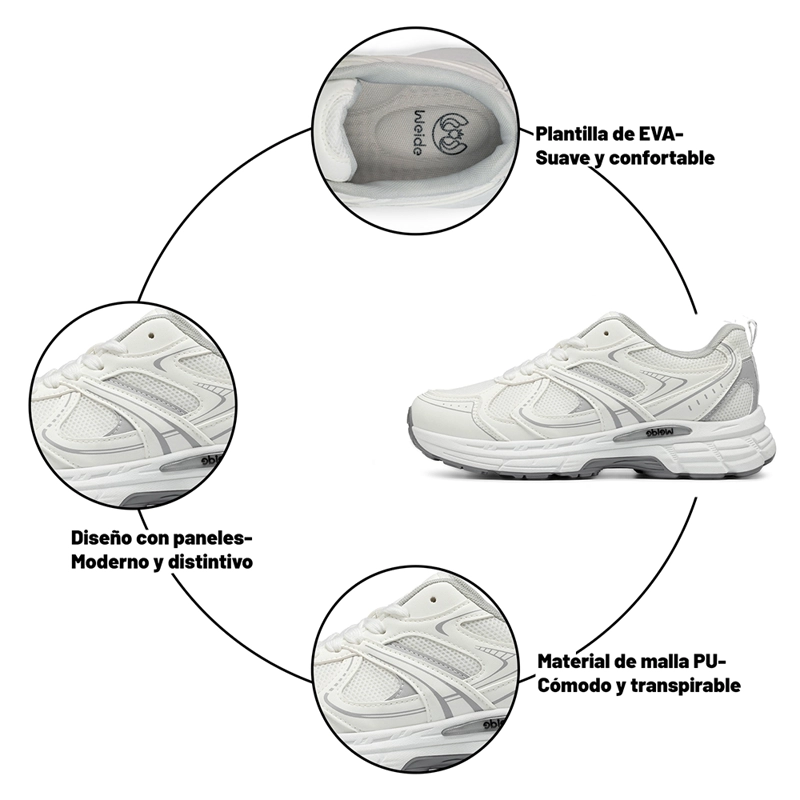 ZAPATILLAS DEPORTIVAS MUJER PU WEIDE TFA321 - 9