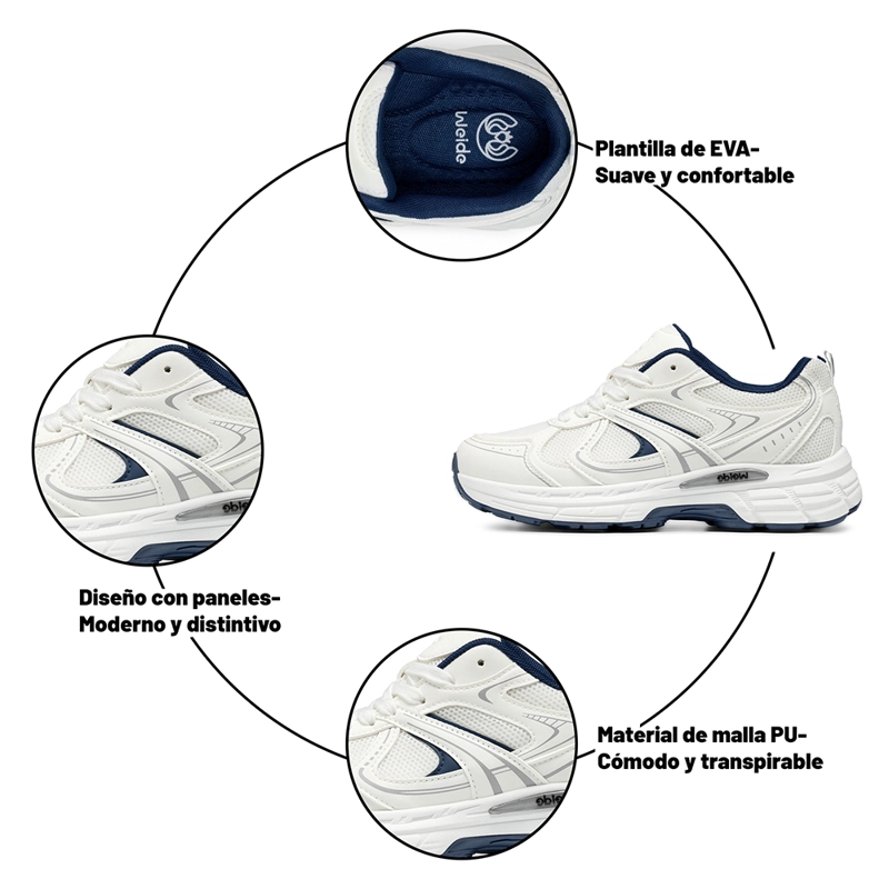 ZAPATILLAS DEPORTIVAS MUJER PU WEIDE TFA321 - 9