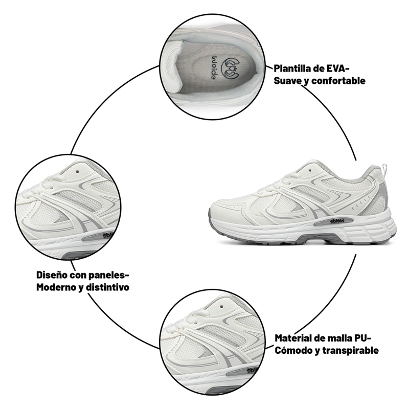 ZAPATILLAS DEPORTIVAS MUJER PU WEIDE TFA321 - 9