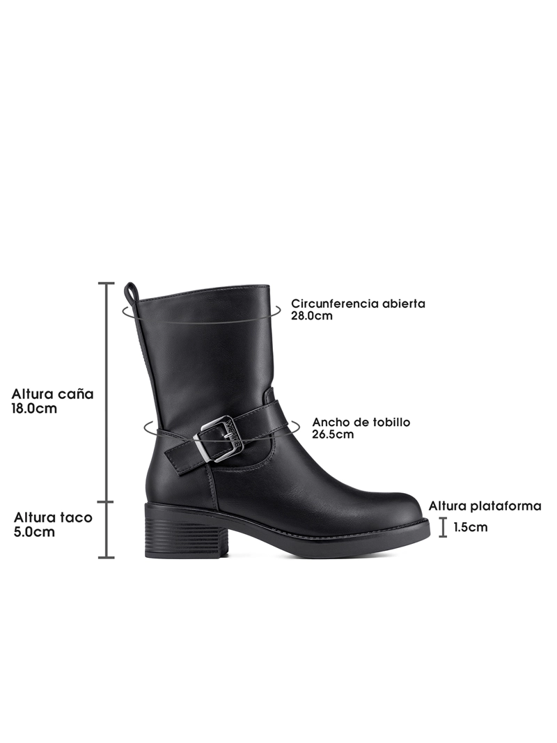 BOTIN TACO MUJER CASUAL PU WEIDE ZS82 - 7